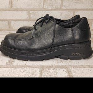 Vintage Men's 90s Y2K Skechers Sz 10.5 Chunky Oxford Shoes Loafers Platform